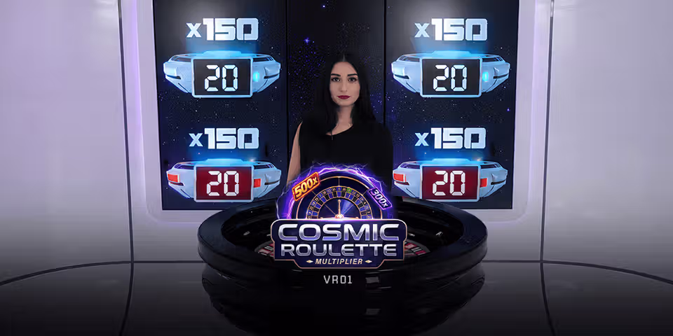 Cosmic Roulette VR01 by Yeebet Live, available for your casino platform