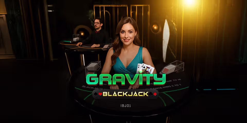 Gravity Blackjack IBJ01 by Yeebet Live, available for your casino platform