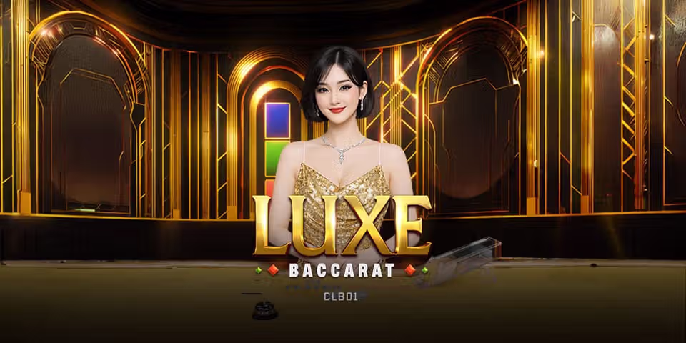 Luxe Baccarat CLB01 by Yeebet Live, available for your casino platform