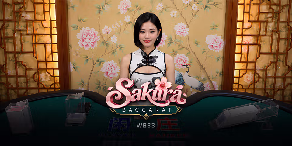 Sakura Baccarat WB33 by Yeebet Live, available for your casino platform