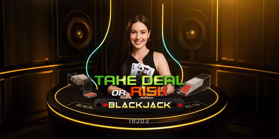 Take Deal or Risk Blackjack IBJ03 by Yeebet Live, available for your casino platform