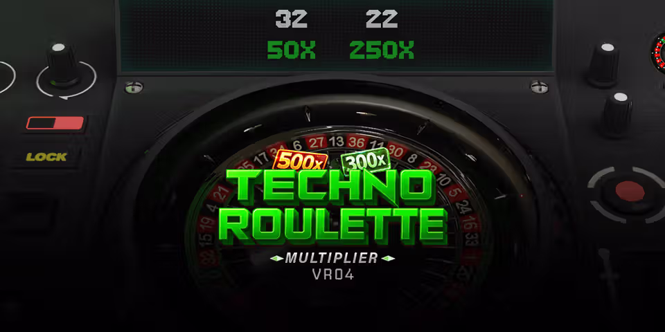 Techno Roulette VR04 by Yeebet Live, available to add to your casino platform