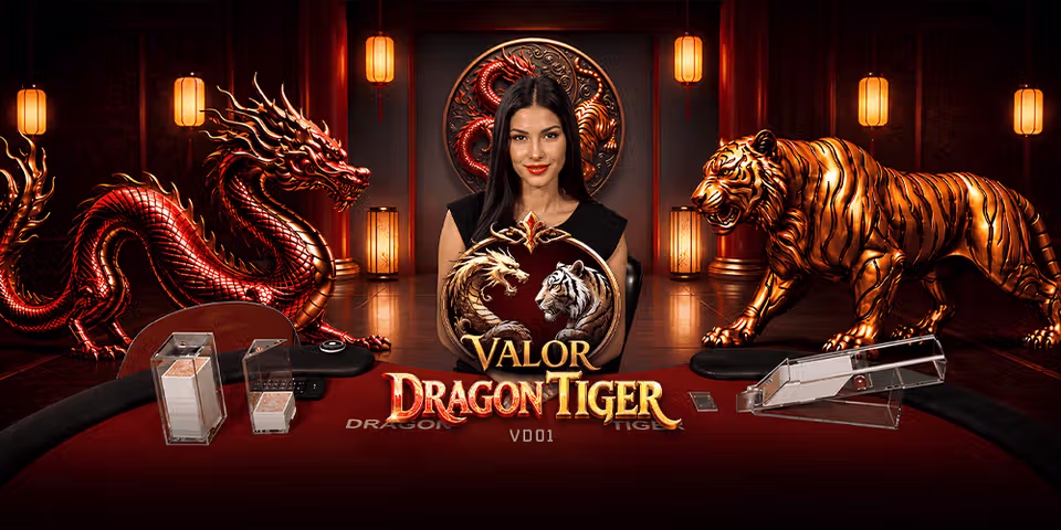 Valor Dragon Tiger VD01 by Yeebet Live, available to add to your casino platform