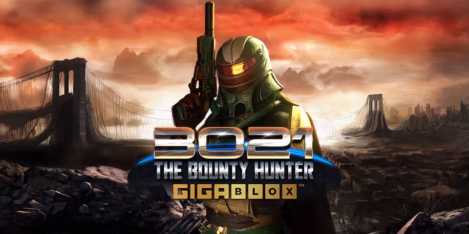 3021 AD The Bounty Hunter Gigablox by Yggdrasil, available for your casino platform