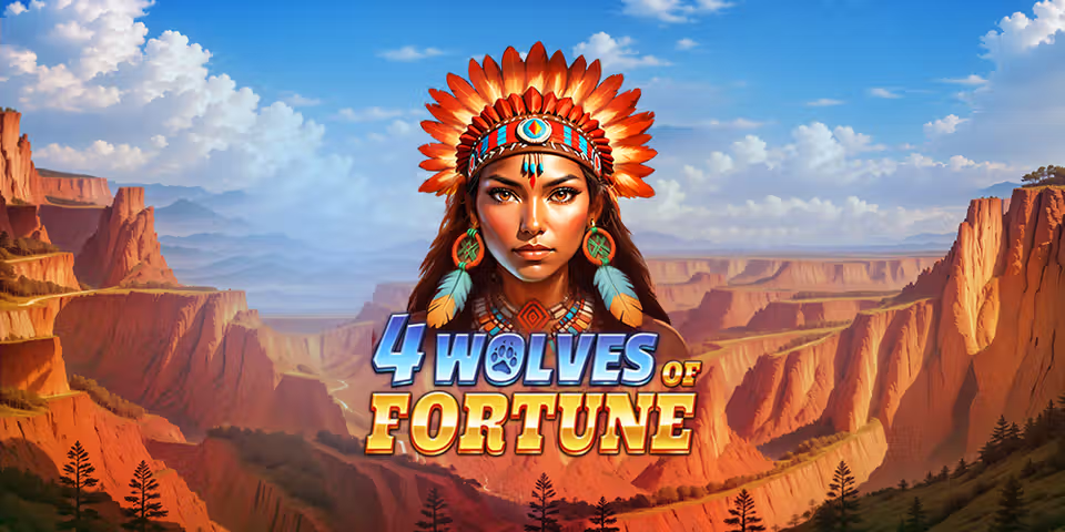 4 Wolves of Fortune by Yggdrasil, available for your casino platform