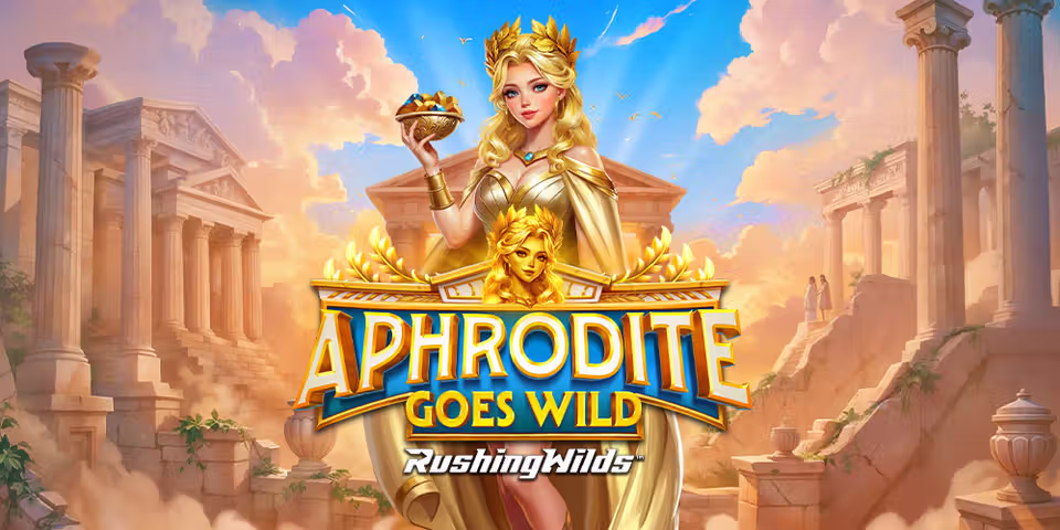 Aphrodite Goes Wild RushingWilds by Yggdrasil, available for your casino platform