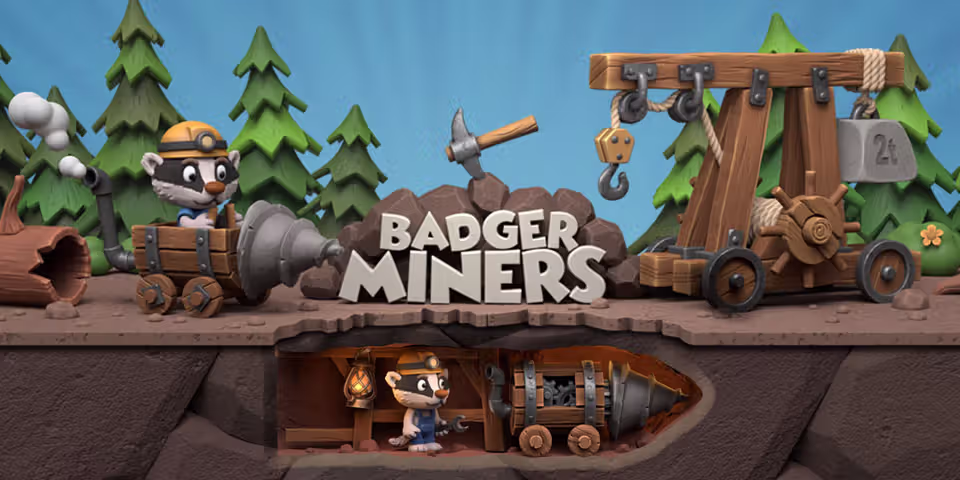 Badger Miners by Yggdrasil, available for your casino platform