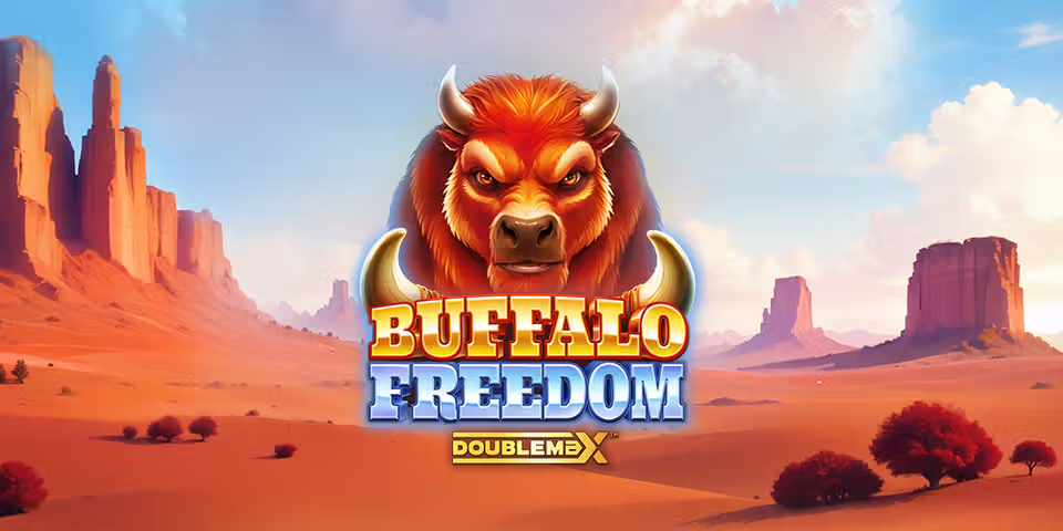Buffalo Freedom DoubleMax by Yggdrasil, available for your casino platform