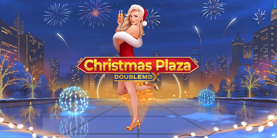 Christmas Plaza DoubleMax by Yggdrasil, available for your casino platform
