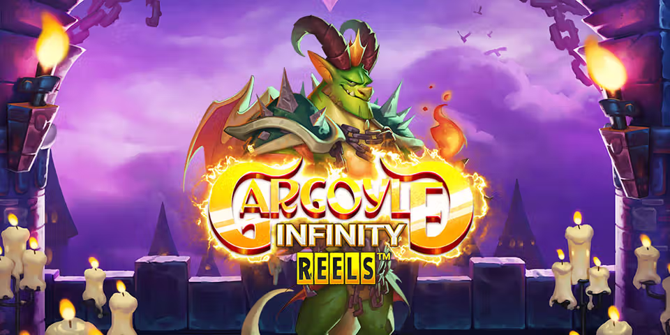 Gargoyle Infinity Reels by Yggdrasil, available for your casino platform