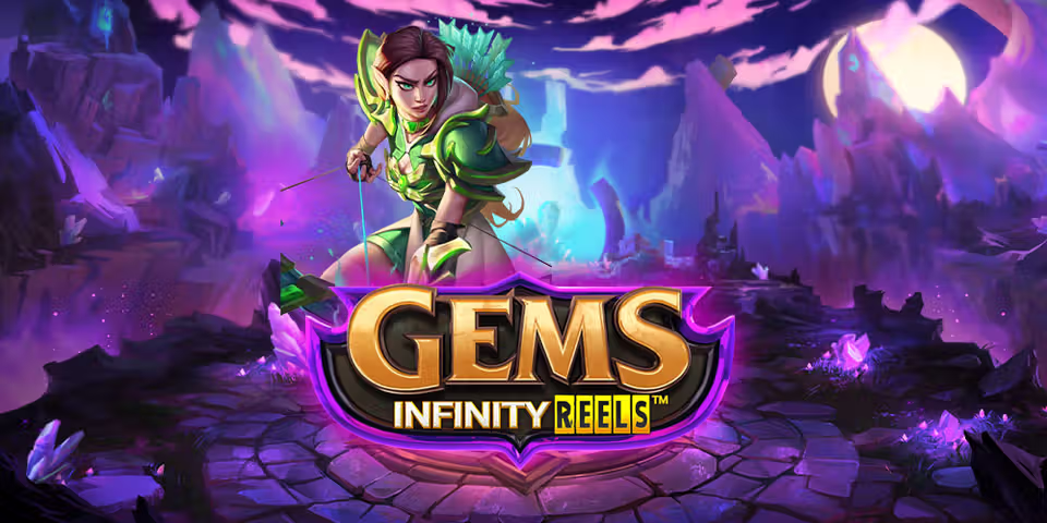 Gems Infinity Reels by Yggdrasil, available for your casino platform
