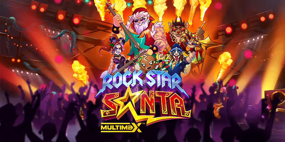 Rock Star Santa Multimax by Yggdrasil, available for your casino platform