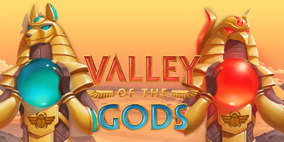 Valley of the Gods by Yggdrasil, available for your casino platform